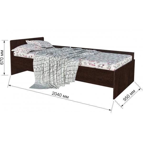 Кровать одинарная Анеси-4